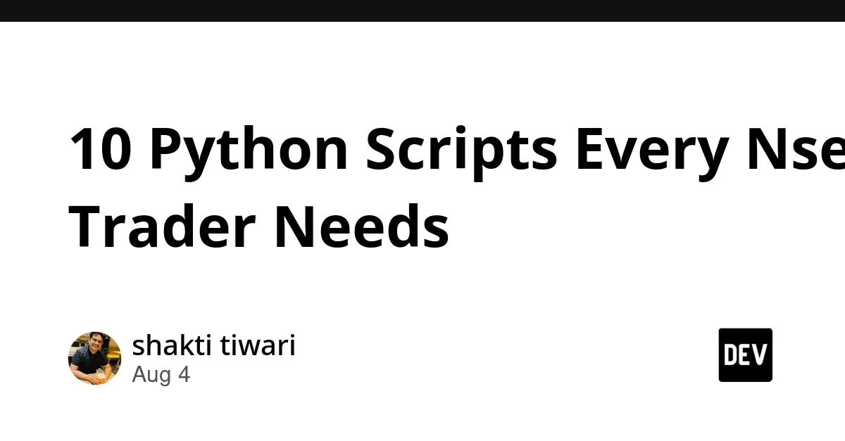 Algorithmic Trading Tool Development with Python