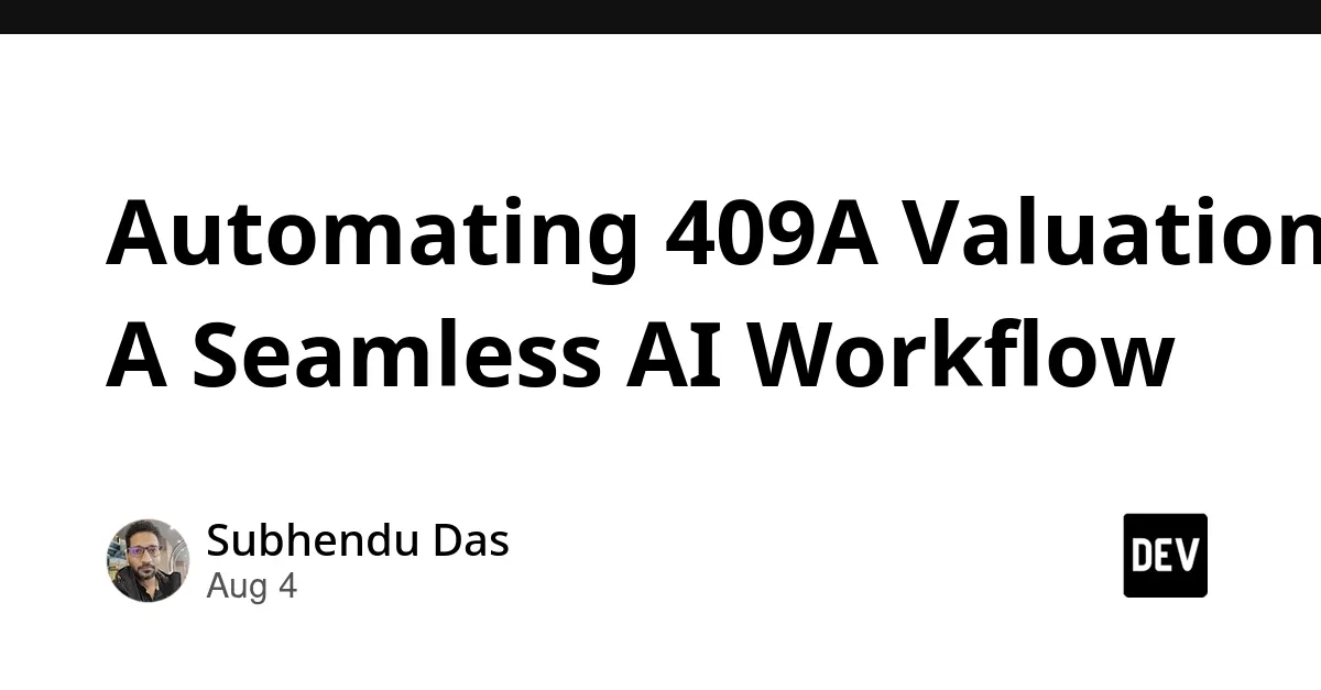AI-Powered 409A Valuation SaaS